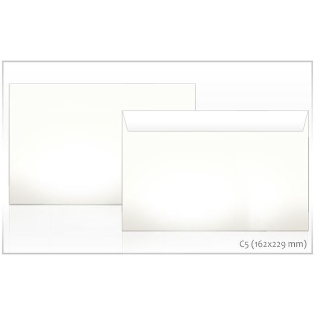 Vokai su juostele C5 RH,162x229 mm, 1000 vnt