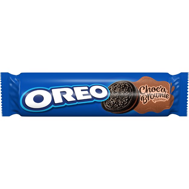 Kakaviniai sausainiai OREO su kakaviniu įdaru, 154 g