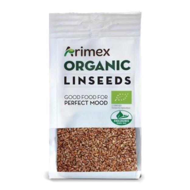Ekologiškos linų sėmenys Arimex Organic, 200g, LT-EKO-001