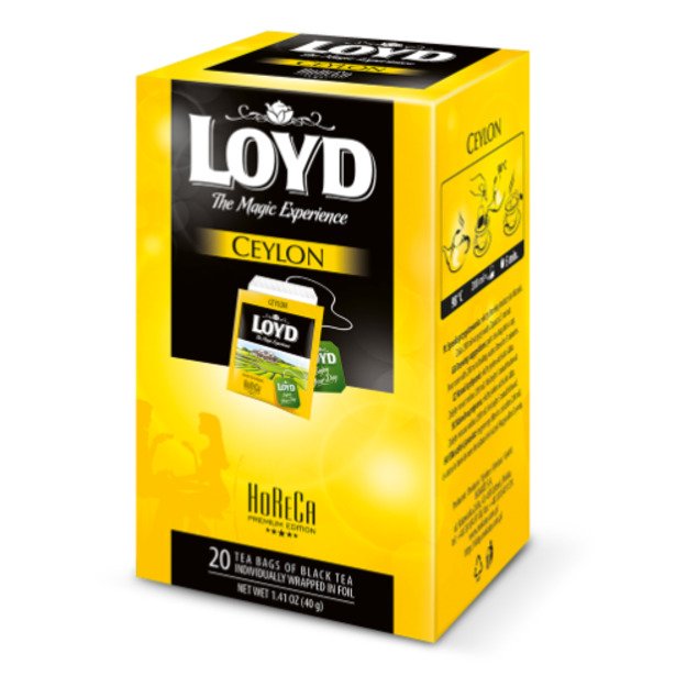 Juodoji arbata LOYD HORECA line, 20 x 2g