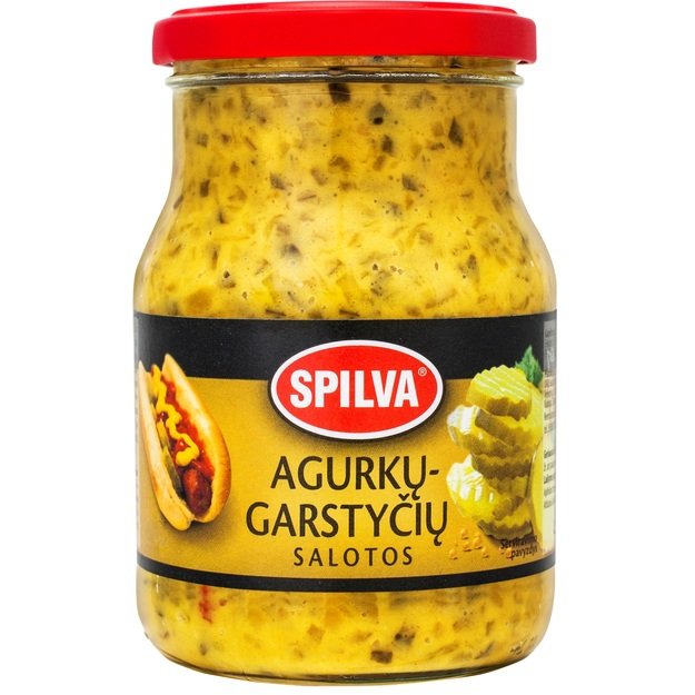 Agurkų - garstyčių salotos SPILVA, 380 g