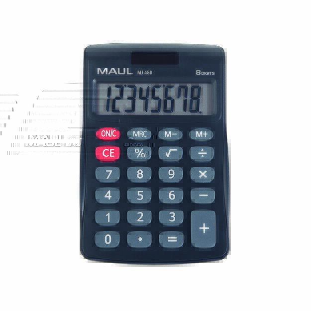 Stalinis skaičiuotuvas MAUL MJ 450, junior, 8 skaitmenys
