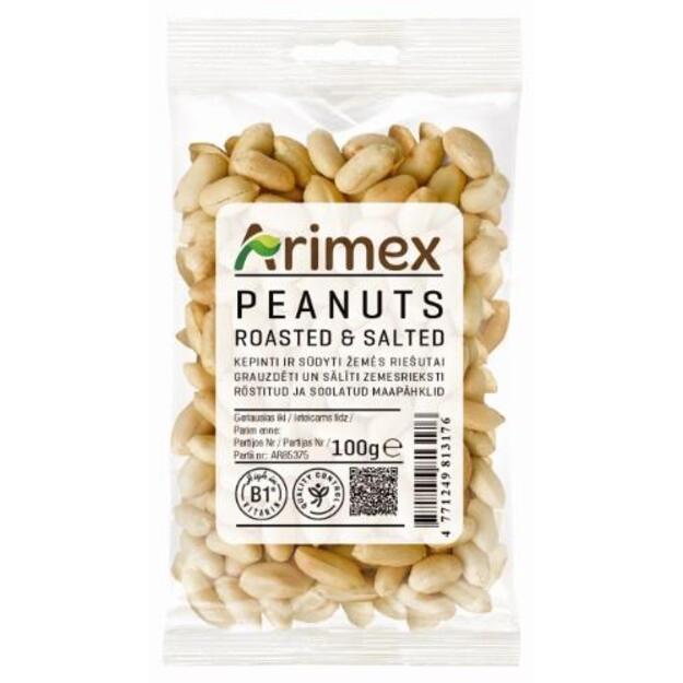 Kepinti ir sūdyti žemės riešutai ARIMEX ,100 g