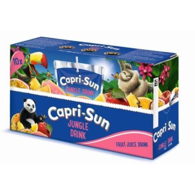 Sulčių gėrimas CAPRI-SUN Jungle drink, 0,2l x 10