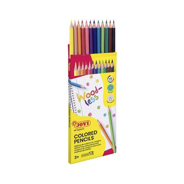 Pie&scaron;tukai JOVI Box, 12 vnt., tribriauniai 3