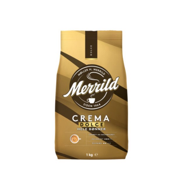 Kavos pupelės MERRILD Crema Dolce, 1 kg