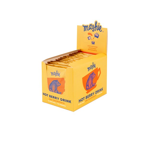 Uogų tyrė, MASHIE Original, šaltalankių, 15x40ml