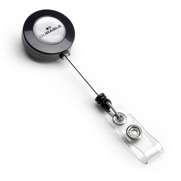 Laikiklis vardinei kortelei DURABLE (suspaudžiamas užsegimas) 1