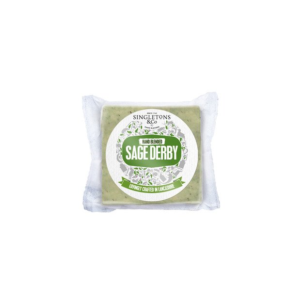 Sūris Derby SINGLETONS & CO, su šalavijais, 200g