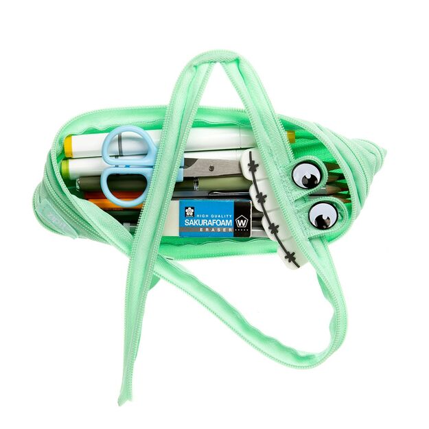 Penalas-pieštukinė ZIPIT Gorge Monster Pouch, GO-4, Mėtinės spalvos 2