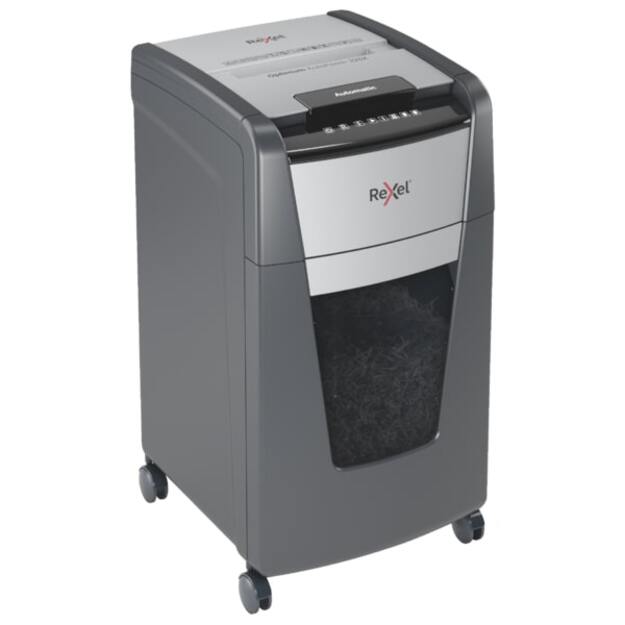 Automatinis dokumentų naikiklis Rexel Optimum Autofeed 225X, 4x25mm, P4, 60l 5