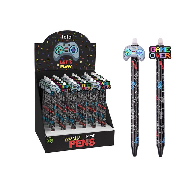 Ištrinamas rašiklis Itotal Let s Play, mėlyna