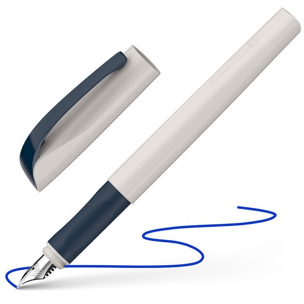 Plunksnakotis SCHNEIDER Xpect, baltos spal. plastikinis korpusas,  dešiniarankiams ir kairiarankiams 1