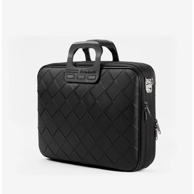Kompiuterio krepšys BOMBATA Business Intrecciato 15,6” - 16”, juoda sp. 1