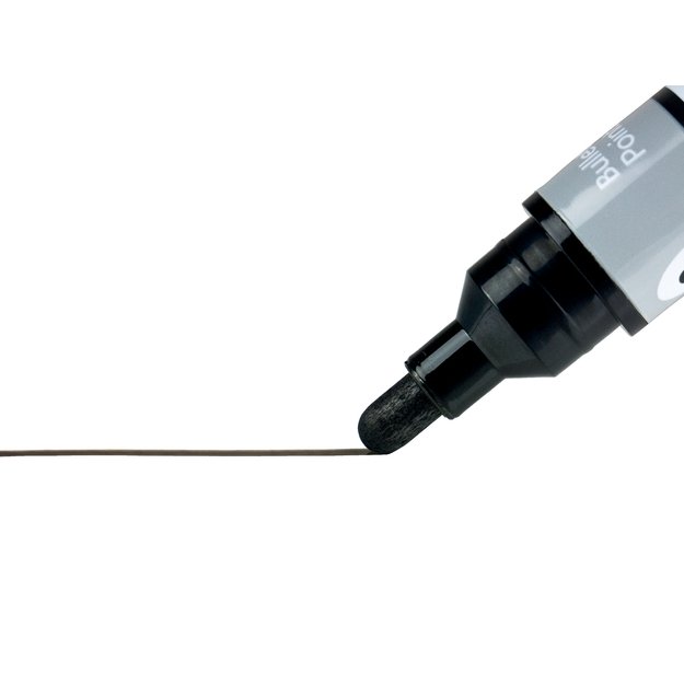 Baltos lentos žymekliai NOBO Liquid Ink, 6 vnt., įv. spalvų 8