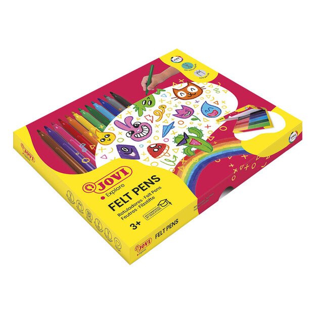 Flomasteriai JOVI Schoolpack, 144 vnt. 3