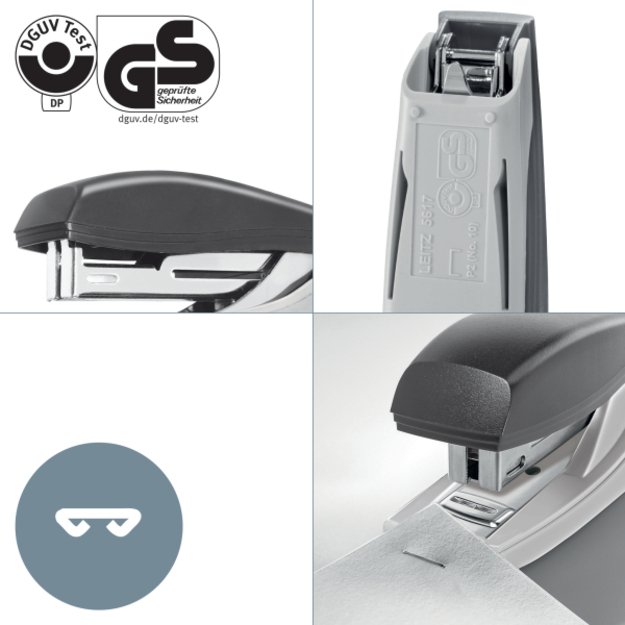 Segiklis Leitz Recycle Mini, sega iki 10 lapų, mėlynas 3