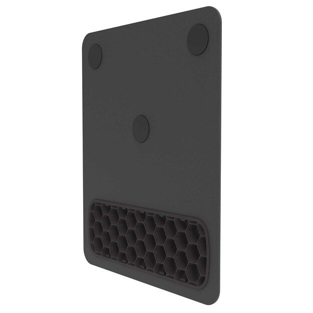 Pelės kilimėlis BREYTA su rie&scaron;o atrama, juoda 2