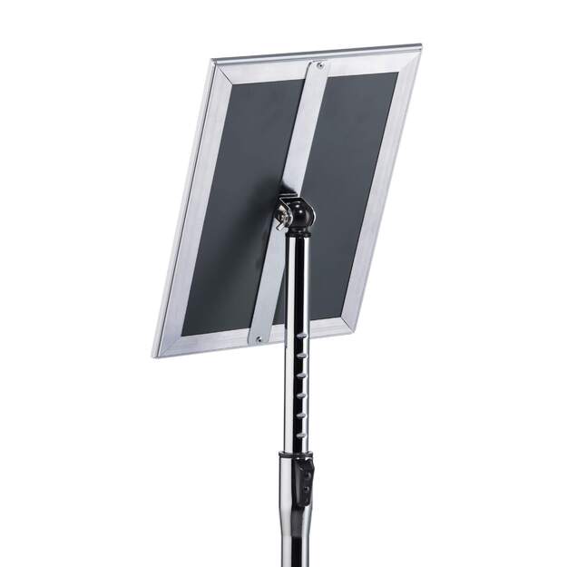 Informacinis stovas DURABLE, A4, su aliuminio rėmeliu atlenkiamais kraštais 2