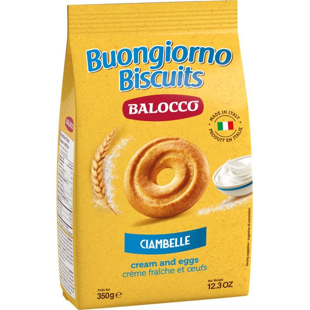 Sausainiai BALOCCO, Ciambelle, 350 g