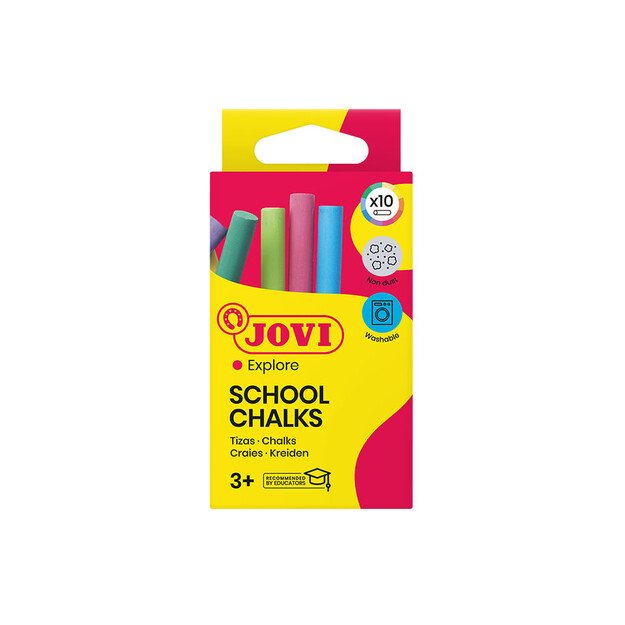 Spalvota mokyklinė kreida JOVI 1