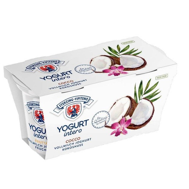 Jogurtas VIPITENO, su kokoso drožlėmis, 3.5% rieb.,  2x125 g