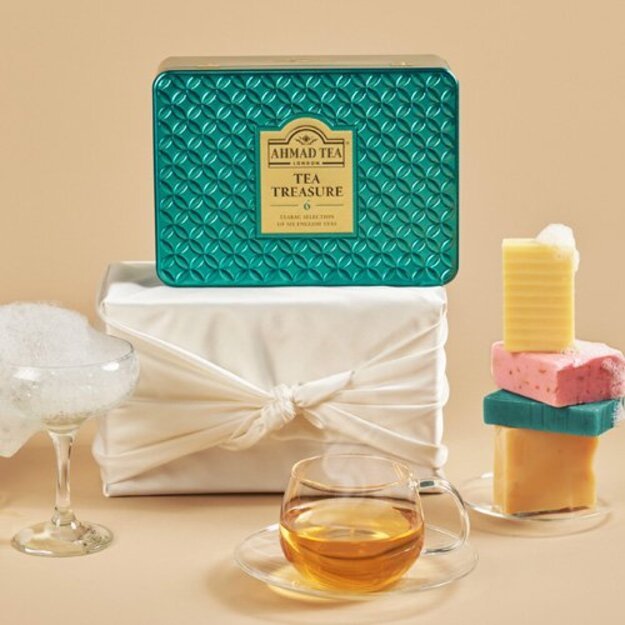 Juodosios ir žaliosios arbatos rinkinys AHMAD CHEST FOUR, 60 pak. x 2 g 3