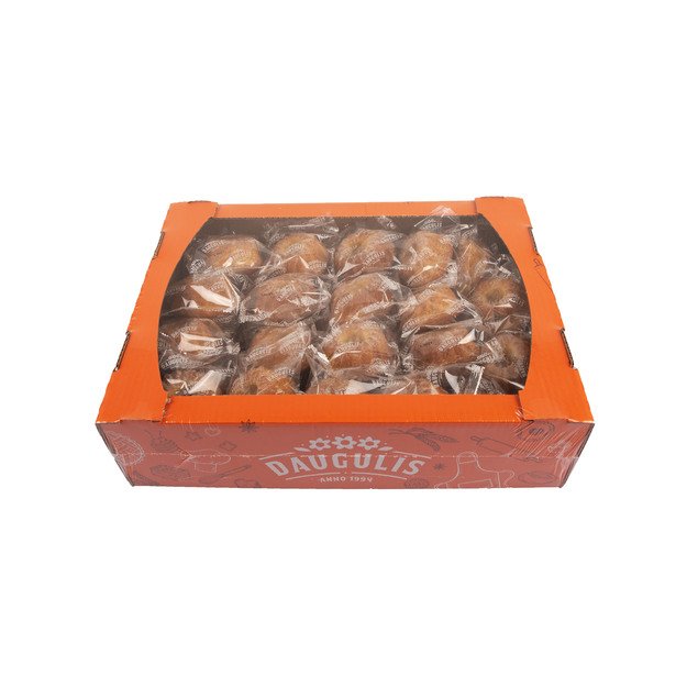 Mini keksiukai DAUGULIS, su ananasų gabaliukais, 2 kg