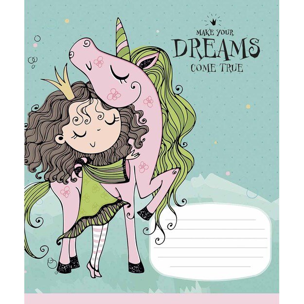 Sąsiuvinis Schoolboy, A5, 12 lapų, 60 gsm, langeliais 2