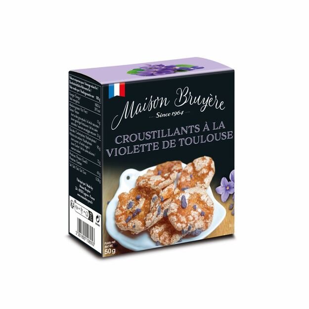 Sausainiai MAISON BRUYERE, na&scaron;laičių skonio, 60 g