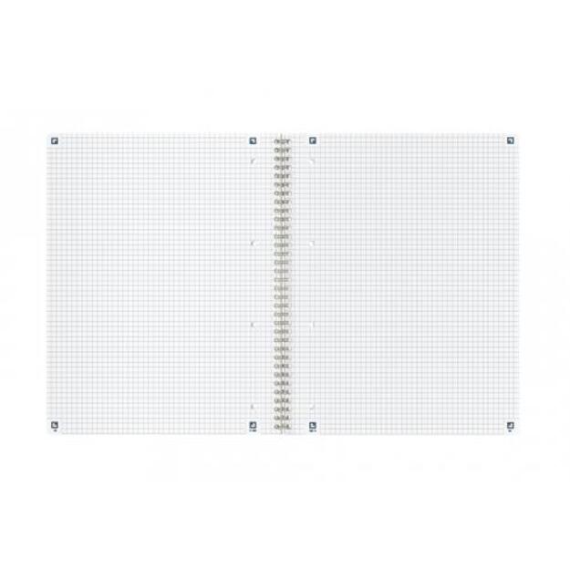 Sąsiuvinis su spirale OXFORD ORIGINS, A4+, 70 lapų, 90 gsm, langeliais 2