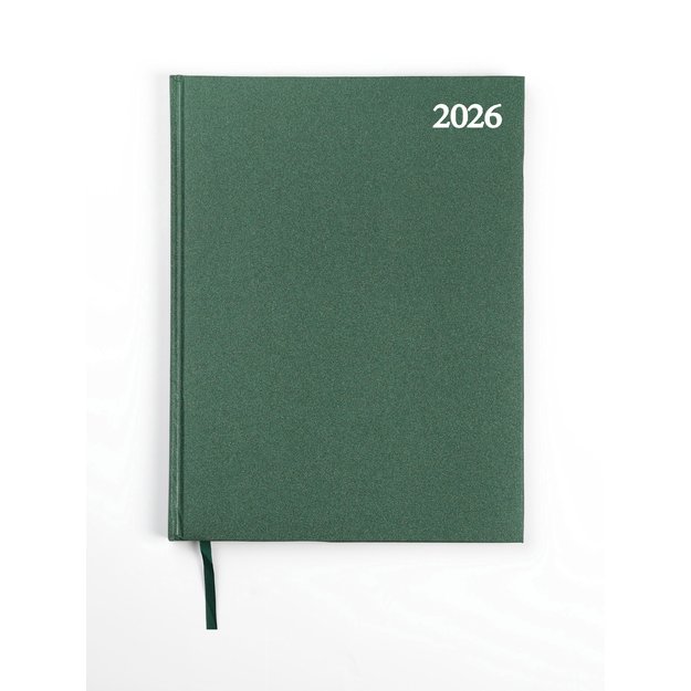 Kalendorius STANDARD 2026, PVC, A4, žalia (Baltic)
