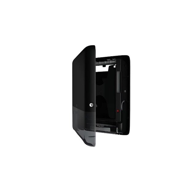 Popierinių rankšluosčių laikiklis, TORK, H5 mini, juodas, 552558, 1 vnt. 2