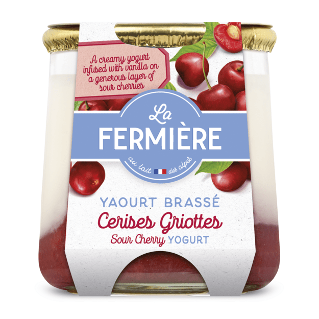 Jogurtas LA FERMIERE su vy&scaron;niomis, 160g