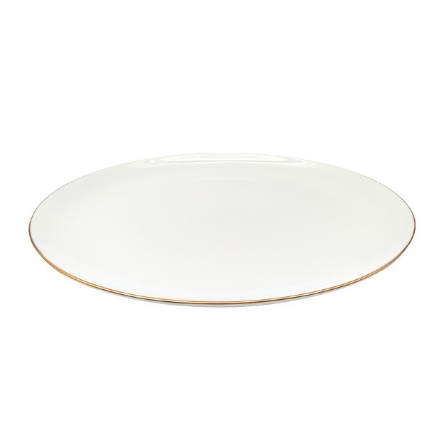Lėkštė Gold, porcelianas, D 27 cm, vnt