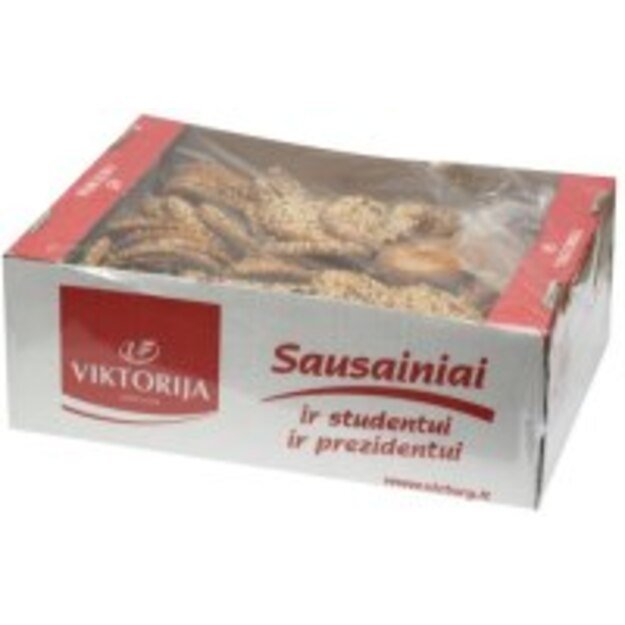 Sausainiai VIKTORIJA, avižiniai, su razinomis, 2,8 kg 1