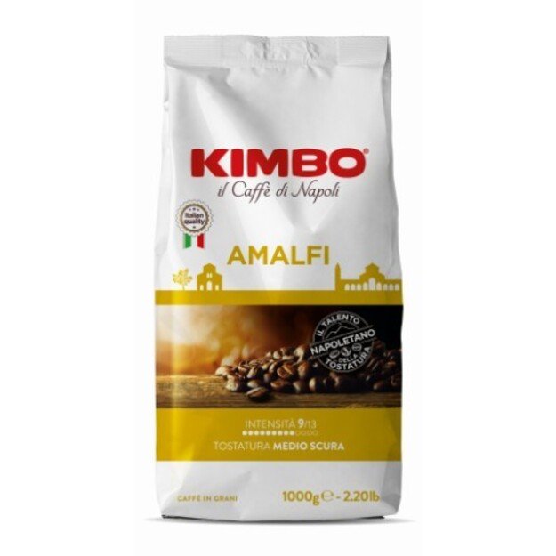 Kavos pupelės KIMBO Amalfi, 1 kg