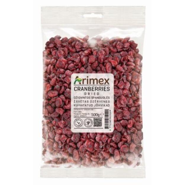 Džiovintos spanguolės ARIMEX, 500g 1