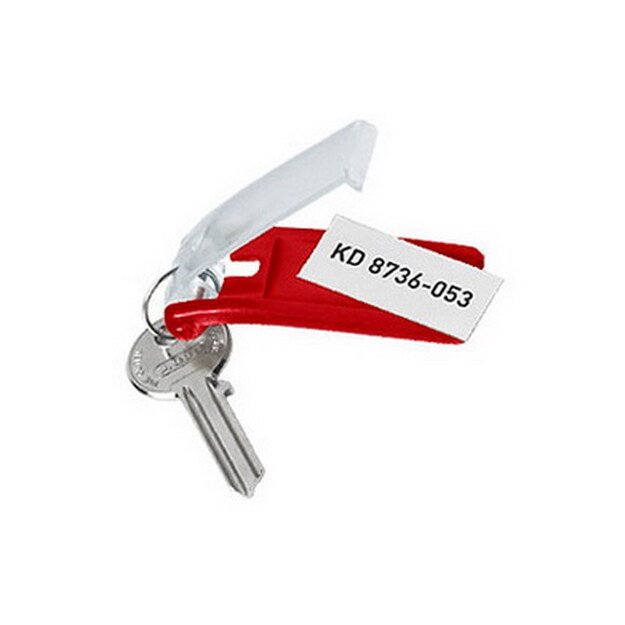 Raktų pakabukas DURABLE KEY CLIP, (pak. 6 vnt.)