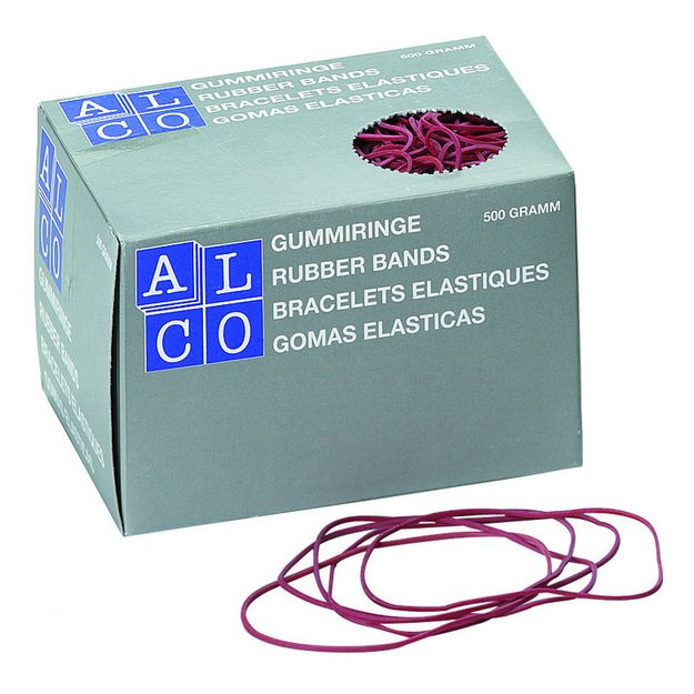 Gumelės ALCO, 4 x 80 mm, 500 g 1