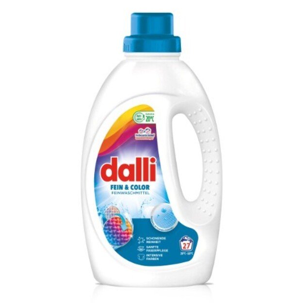 Skystas skalbiklis DALLI, spalvotiems audiniams, 1,1 l (27 skalbimai)