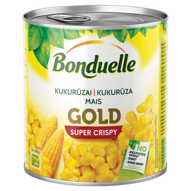 Kukurūzai BONDUELLE, 670g/570g 1