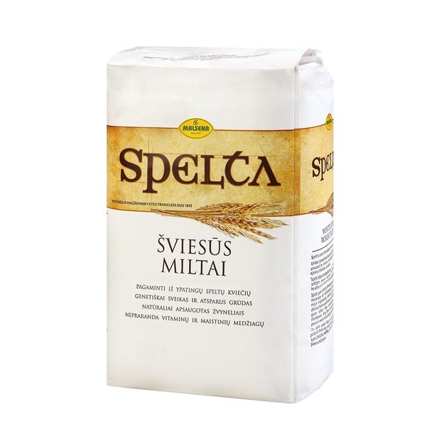 Kvietiniai miltai SPELTA, šviesūs, 1 kg 1