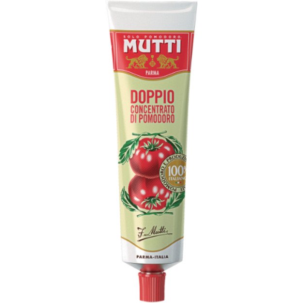 Dvigubo koncentrato pomidorų pasta MUTTI, Estero, 130g. 1