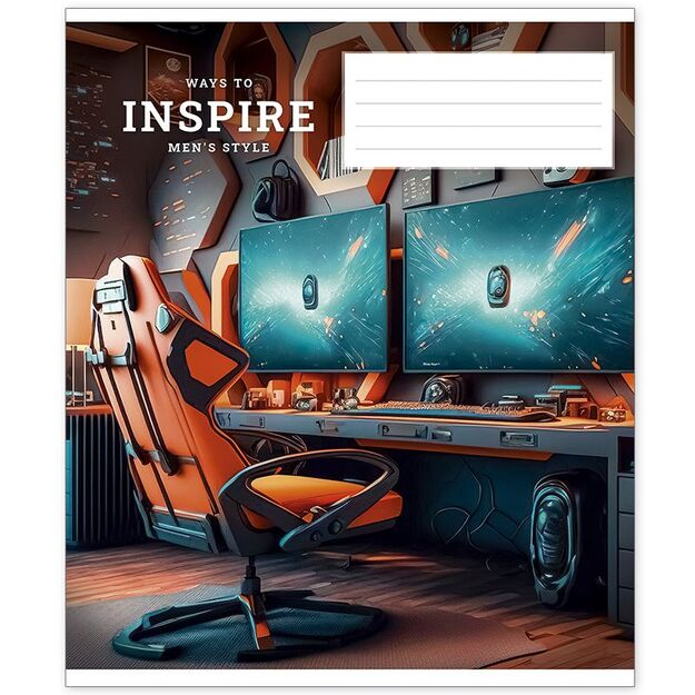 Sąsiuvinis Schoolboy, 36 lapai, 60 gsm, linijomis 2