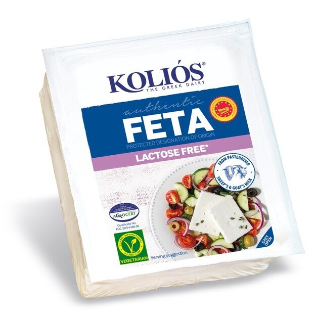 Sūris Feta KOLIOS, PDO, be laktozės, vakuume, 150g
