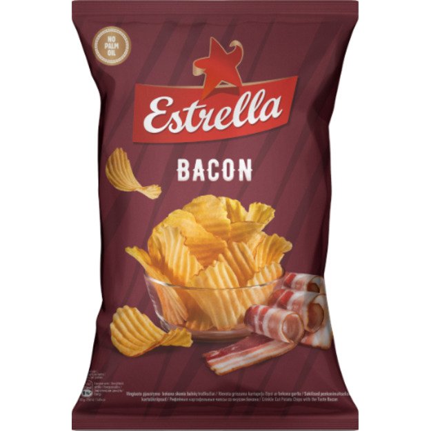 Traškučiai ESTRELLA šoninės skonio, 130 g