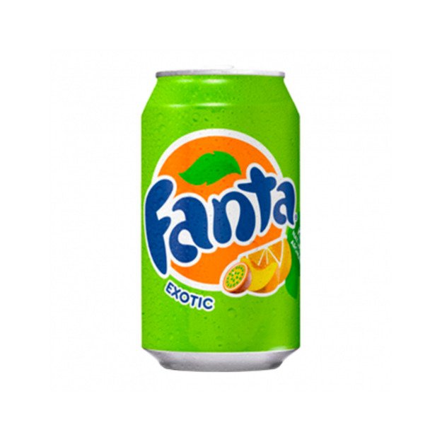 Gaivusis gėrimas FANTA Exotic, gazuotas, 0,33 l, skardinė, D