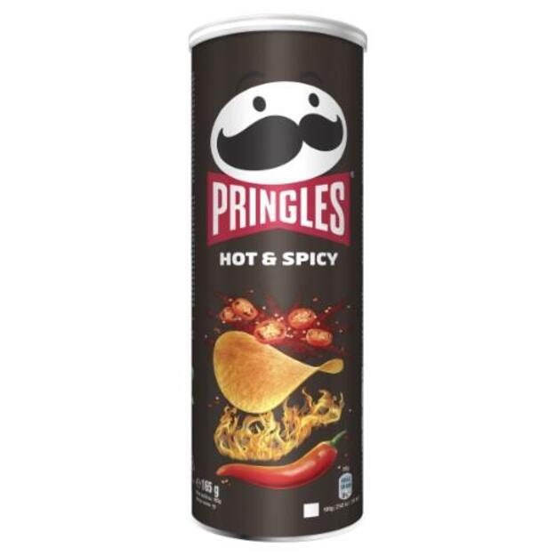 Užkandis PRINGLES Hot & Spicy RAL, 165 g 1