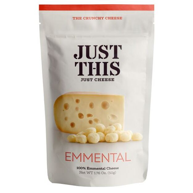 Sūrio užkandis JUST THIS Emmental, 50 g
